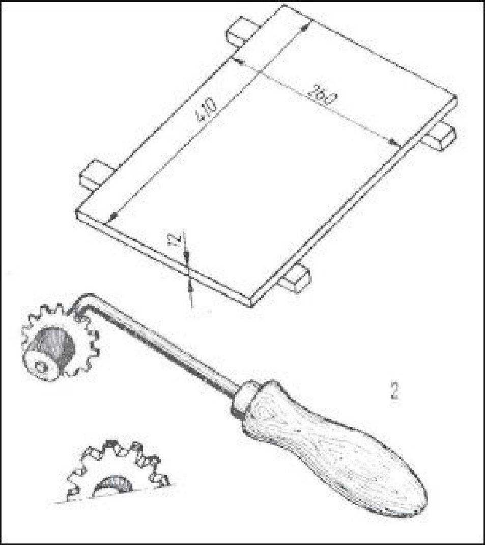 Дырокол для рамок пчелиных своими руками чертежи и размеры